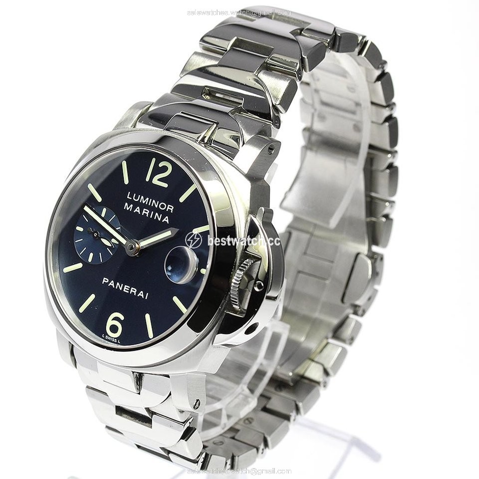 IMG_9086 Panerai Luminor Marina Automatic Mens watch Unisex Automatic Steel PAM00120 3