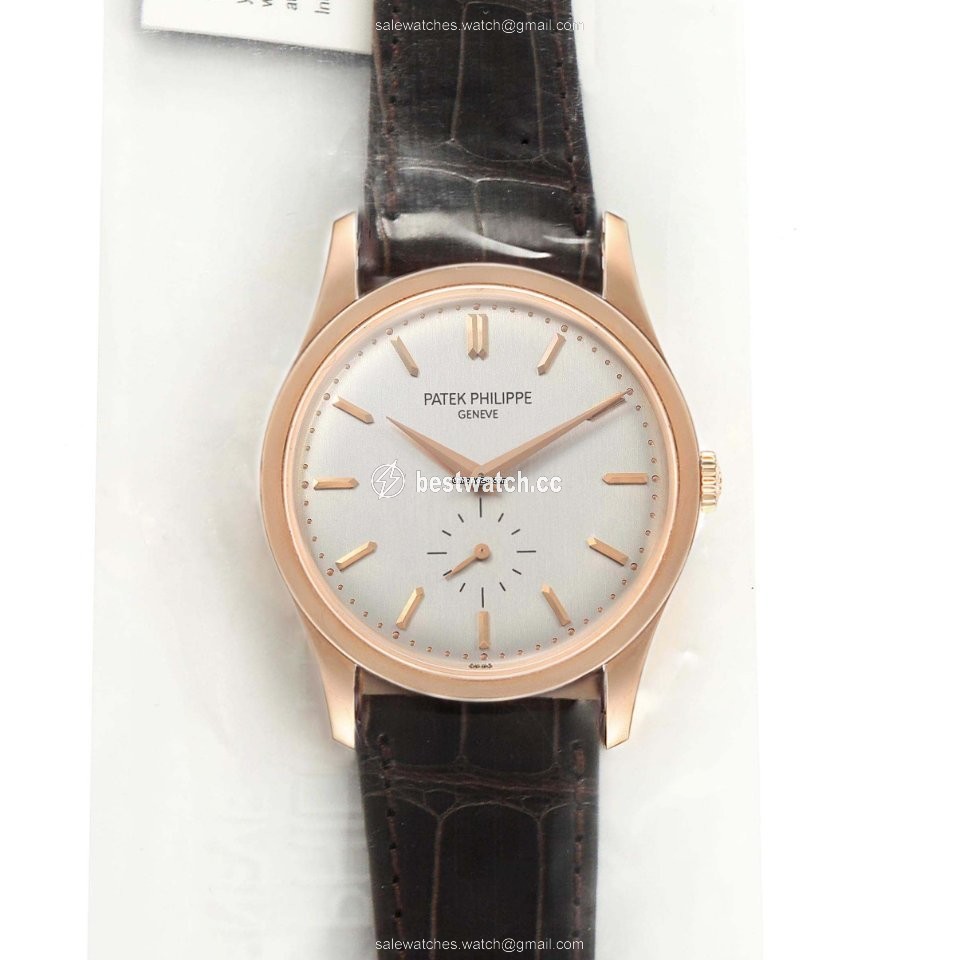 IMG_9086 Patek Philippe Calatrava Mens watch Unisex Manual winding Rose gold 5196R 3