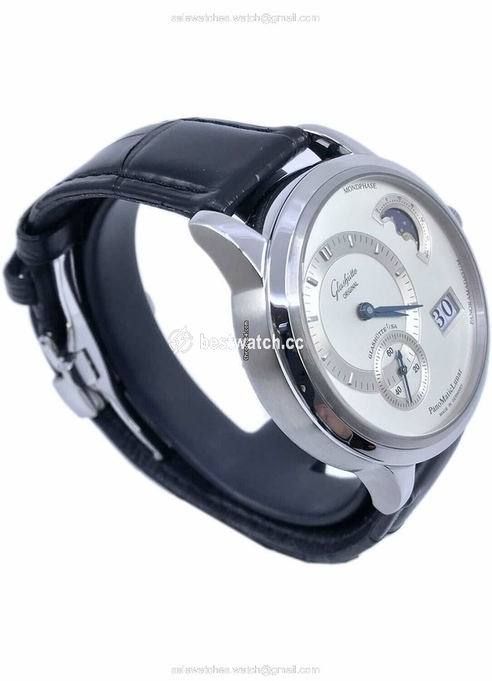 IMG_9086 Glashutte Original PanoMaticLunar Mens watch Unisex Automatic Steel 90.02.02.02.04 3