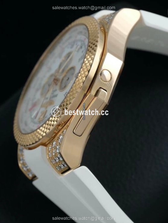 IMG_9086 Breitling Bentley GMT Mens watch Unisex Automatic Rose gold R47362 3