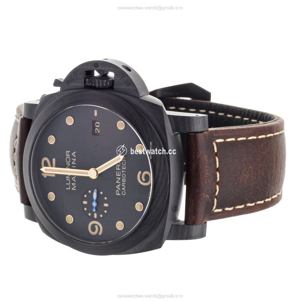 IMG_9086 Panerai Luminor Marina 1950 3 Days Automatic Mens watch Unisex Automatic Carbon PAM661 3