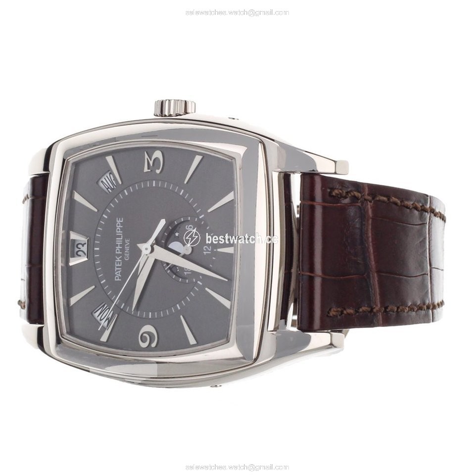 IMG_9086 Patek Philippe Gondolo Mens watch Unisex Automatic White gold 5135G-010 3