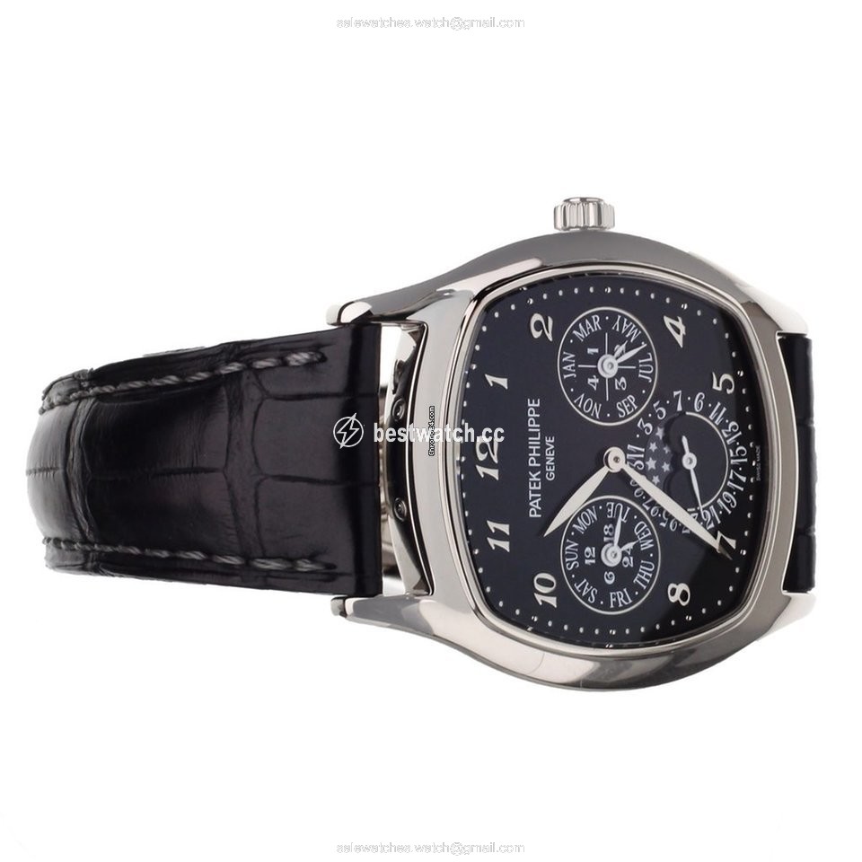 IMG_9086 Patek Philippe Perpetual Calendar Mens watch Unisex Automatic White gold 5940G-010 3