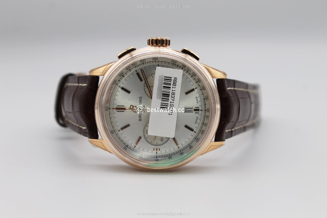 Breitling Mens watch Unisex Automatic Rose gold RB0118371G1P1 3