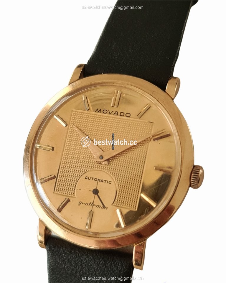 IMG_9086 Movado Mens watch Unisex Automatic Rose gold R8483 3
