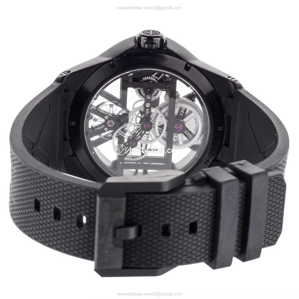 IMG_9086 Ulysse Nardin El Toro Black Toro Mens watch Unisex Manual winding Titanium 3713-260-3 3