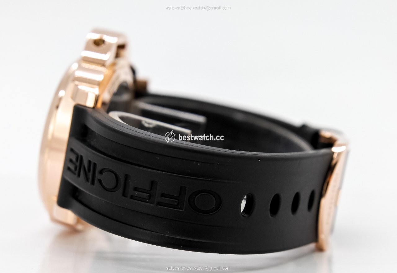 IMG_9086 Panerai Luminor Marina 8 Days Mens watch Unisex Manual winding Red gold PAM 00511 3