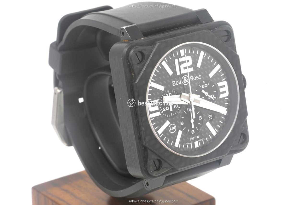IMG_9086 Bell & Ross BR 01-94 Chronographe Mens watch Unisex Automatic Steel BR0194-BL-CA 3
