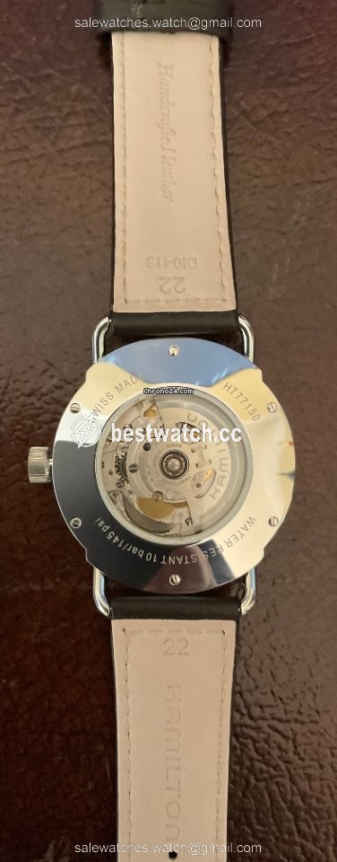 IMG_9086 Hamilton Khaki Navy Pioneer Mens watch Unisex Automatic Steel H77715553 3