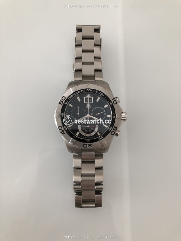 IMG_9086 TAG Heuer Aquaracer 300M Mens watch Unisex Quartz Steel CAF101A 3