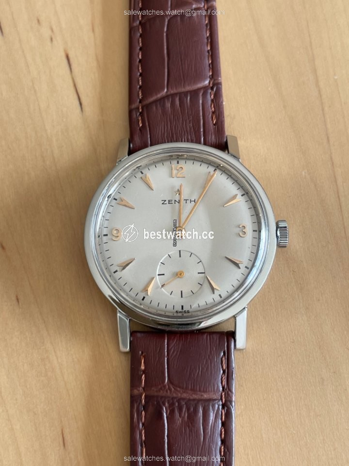 Zenith Mens watch Unisex Manual winding Steel 041D379 3