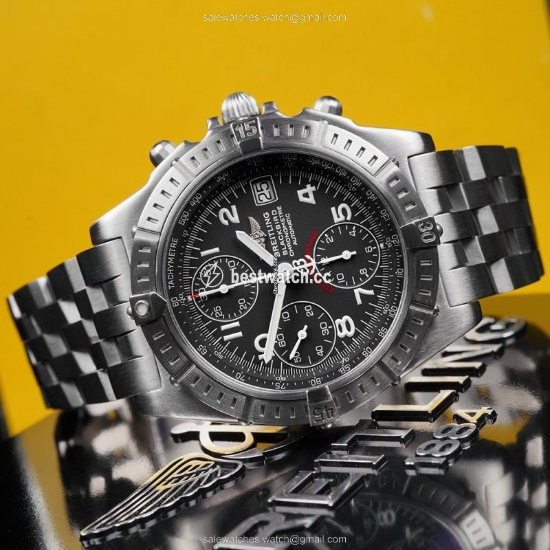 IMG_9086 Breitling Blackbird Mens watch Unisex Steel A13353 3