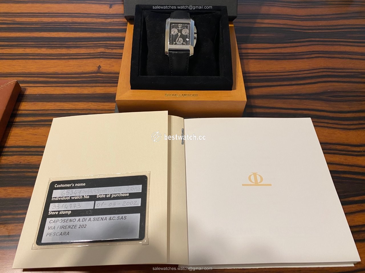 IMG_9086 Baume & Mercier Hampton Mens watch Unisex Quartz 3314773 3