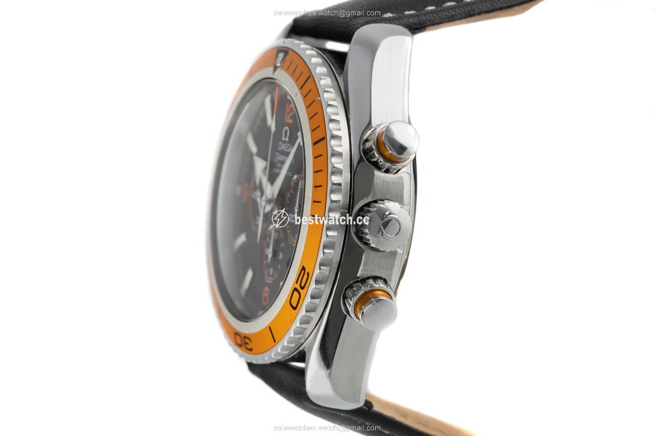 IMG_9086 Omega Seamaster Planet Ocean Chronograph Mens watch Unisex Automatic Steel 2918.50.82 3
