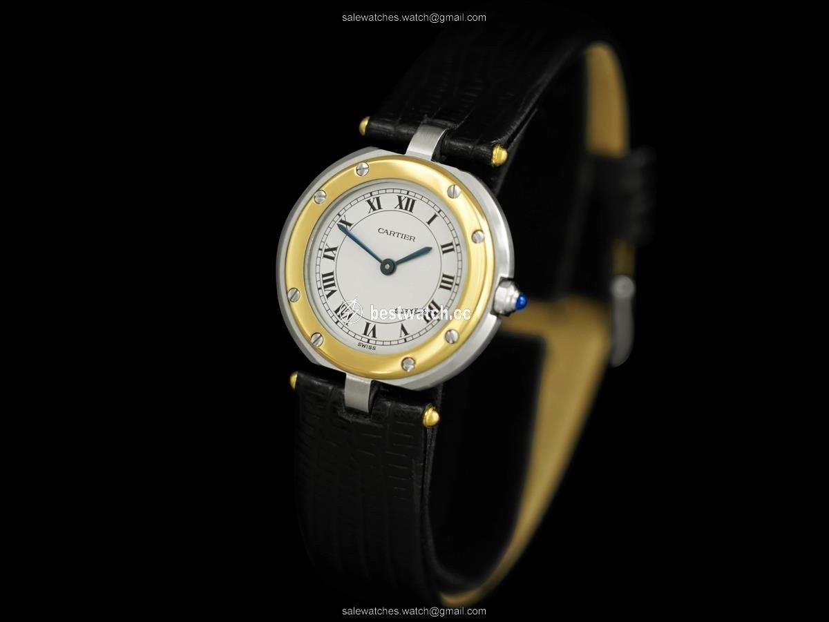 Cartier Womens watch Quartz Gold Steel 8307 3