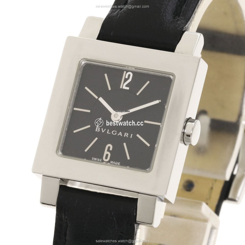 IMG_9086 Bulgari Quadrato Womens watch Quartz Steel SQ22SLS 3