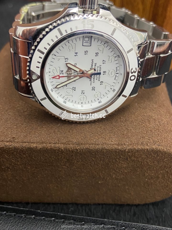 Breitling Superocean II 36 Womens watch Automatic Steel A17312D2 A775-179A 3