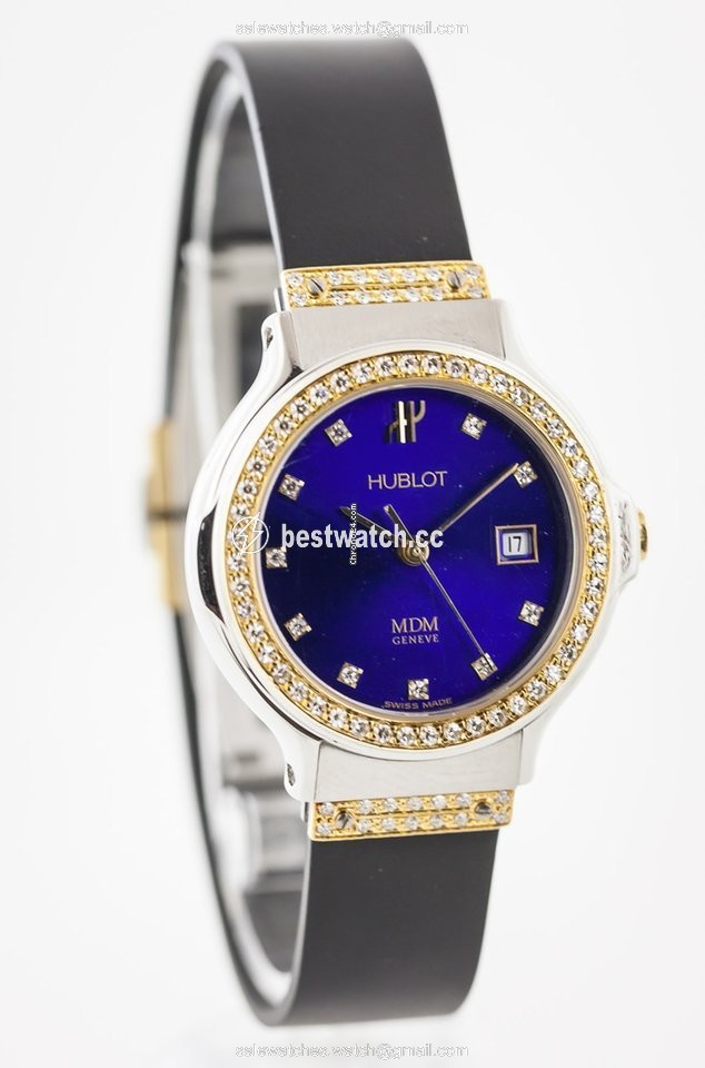IMG_9086 Hublot Classic Womens watch Quartz Gold Steel Hublot 1393.2.054 3