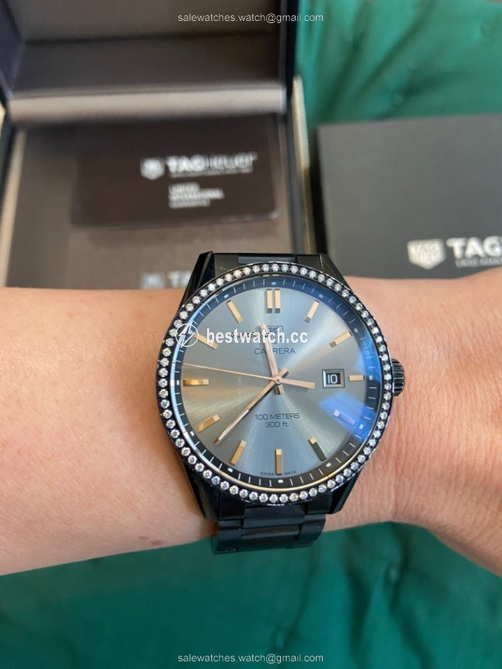 IMG_9086 TAG Heuer Carrera Lady Womens watch Quartz Steel WAR101B.BA0728 3