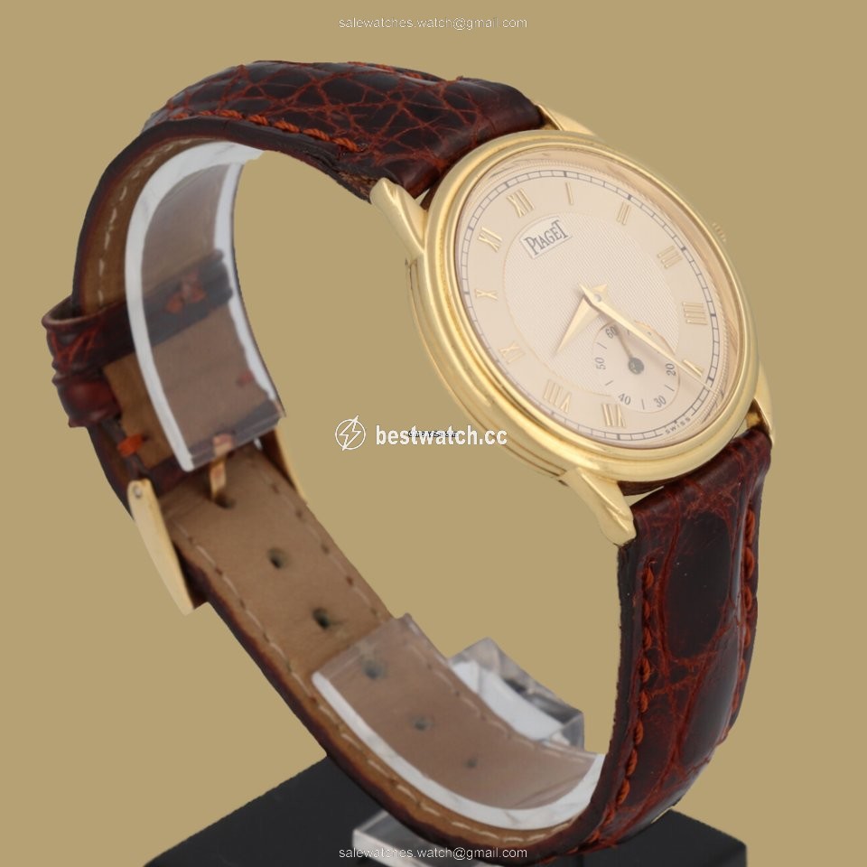 IMG_9086 Piaget Gouverneur Mens watch Unisex Manual winding Yellow gold 15970 3
