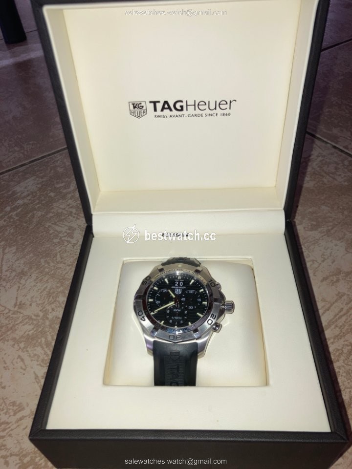 IMG_9086 TAG Heuer Aquaracer 300M Mens watch Unisex Manual winding CAF101E.FT8011 3