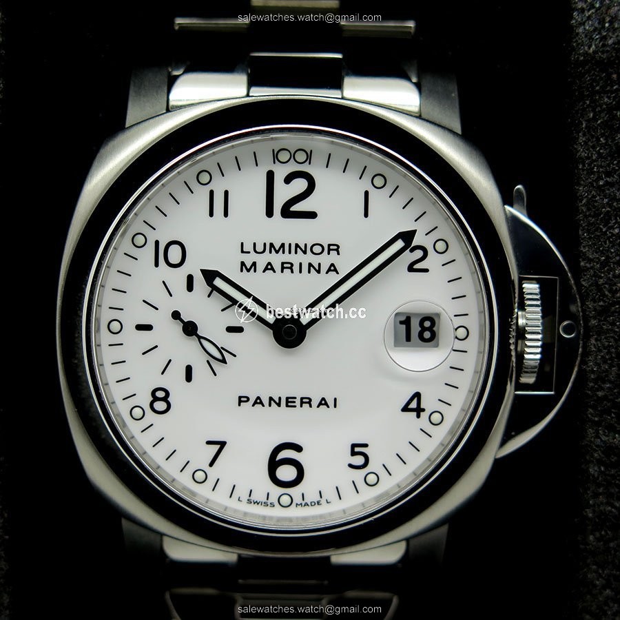 IMG_9086 Panerai Luminor Marina Automatic Mens watch Unisex Automatic Steel PAM 51 3