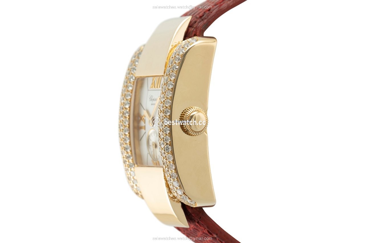 IMG_9086 Chopard La Strada Womens watch Quartz Yellow gold 41 6823 3
