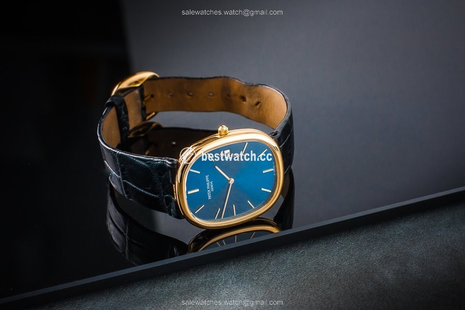IMG_9086 Patek Philippe Golden Ellipse Mens watch Unisex Quartz Yellow gold 3747 3