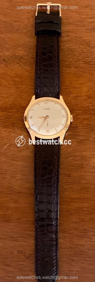 IMG_9086 Piaget Altiplano Mens watch Unisex Manual winding Rose gold FEF 290 3
