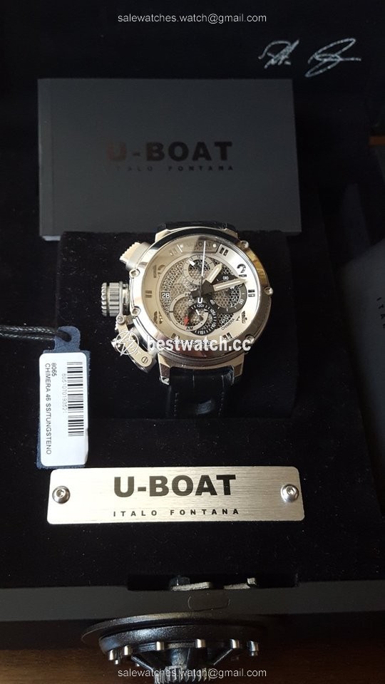 IMG_9086 U-Boat Chimera Mens watch Unisex Automatic Steel 8065 3