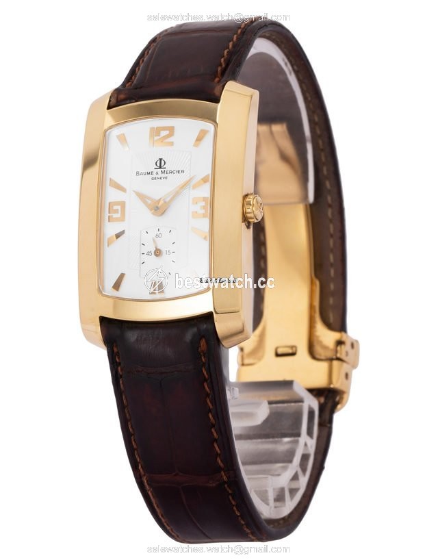Baume & Mercier Hampton Mens watch Unisex Quartz Yellow gold 65371 3