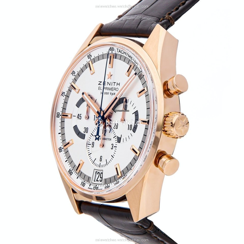 IMG_9086 Zenith El Primero Mens watch Unisex Automatic Rose gold 18.2040.400 02.C494 3