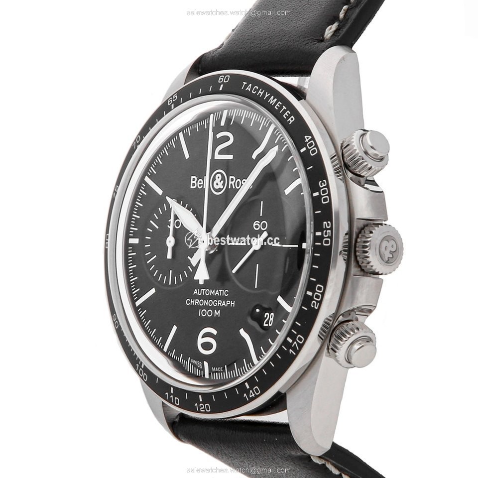Bell & Ross BR V2 Mens watch Unisex Automatic Steel BRV294-BL-ST SCA 3