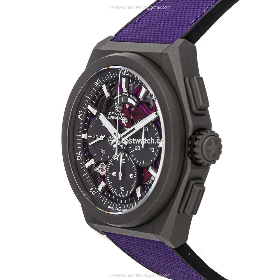 IMG_9086 Zenith Defy El Primero Mens watch Unisex Automatic Titanium 97.9001.9004 80.R922 3