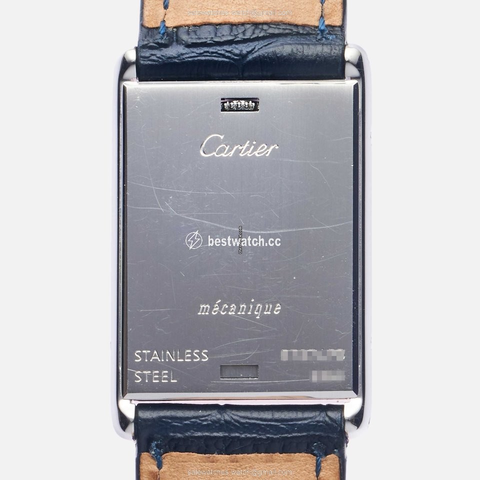 IMG_9086 Cartier Tank Mens watch Unisex Manual winding Steel 2390 3