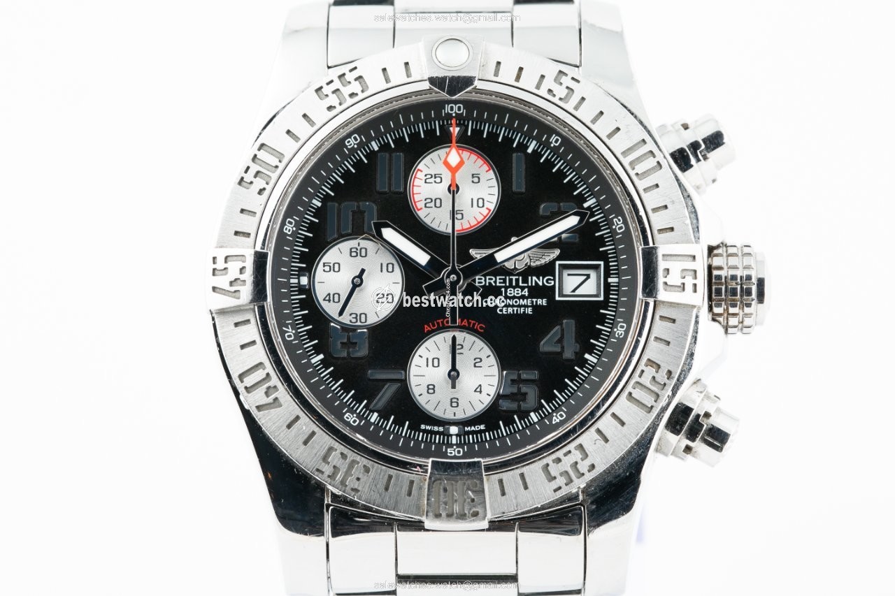 IMG_9086 Breitling Avenger II Mens watch Unisex Automatic Steel A1338111 3