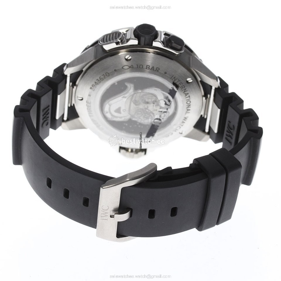 IMG_9086 IWC Aquatimer Deep Three Mens watch Unisex Automatic Titanium IW355701 3