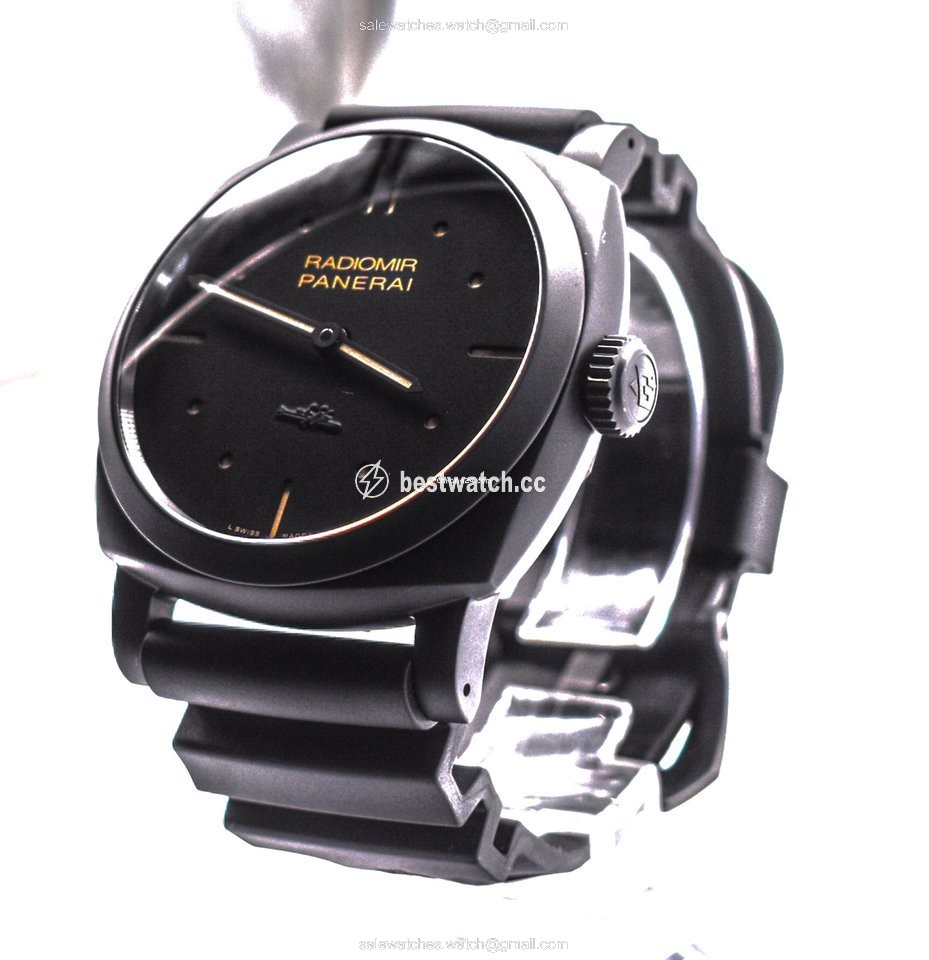IMG_9086 Panerai Radiomir 1940 3 Days Mens watch Unisex Manual winding Ceramic PAM 00577 3