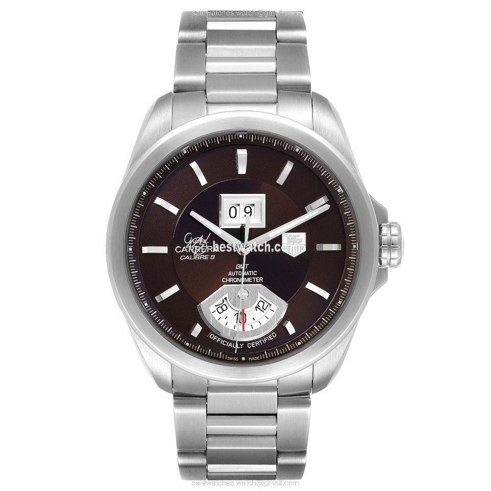 TAG Heuer Grand Carrera Mens watch Unisex Automatic Steel WAV5113.BA0901 3