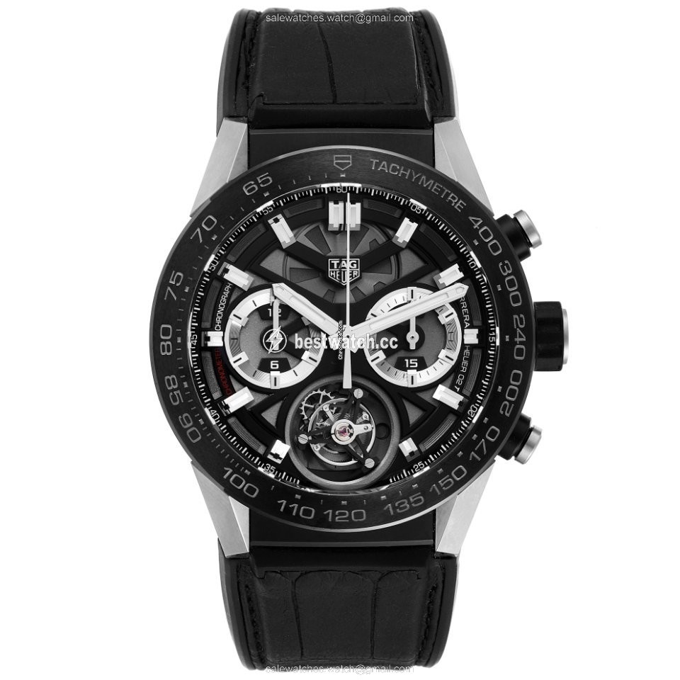 TAG Heuer Carrera Heuer-02T Mens watch Unisex Automatic Titanium CAR5A8Y.FC6377 3