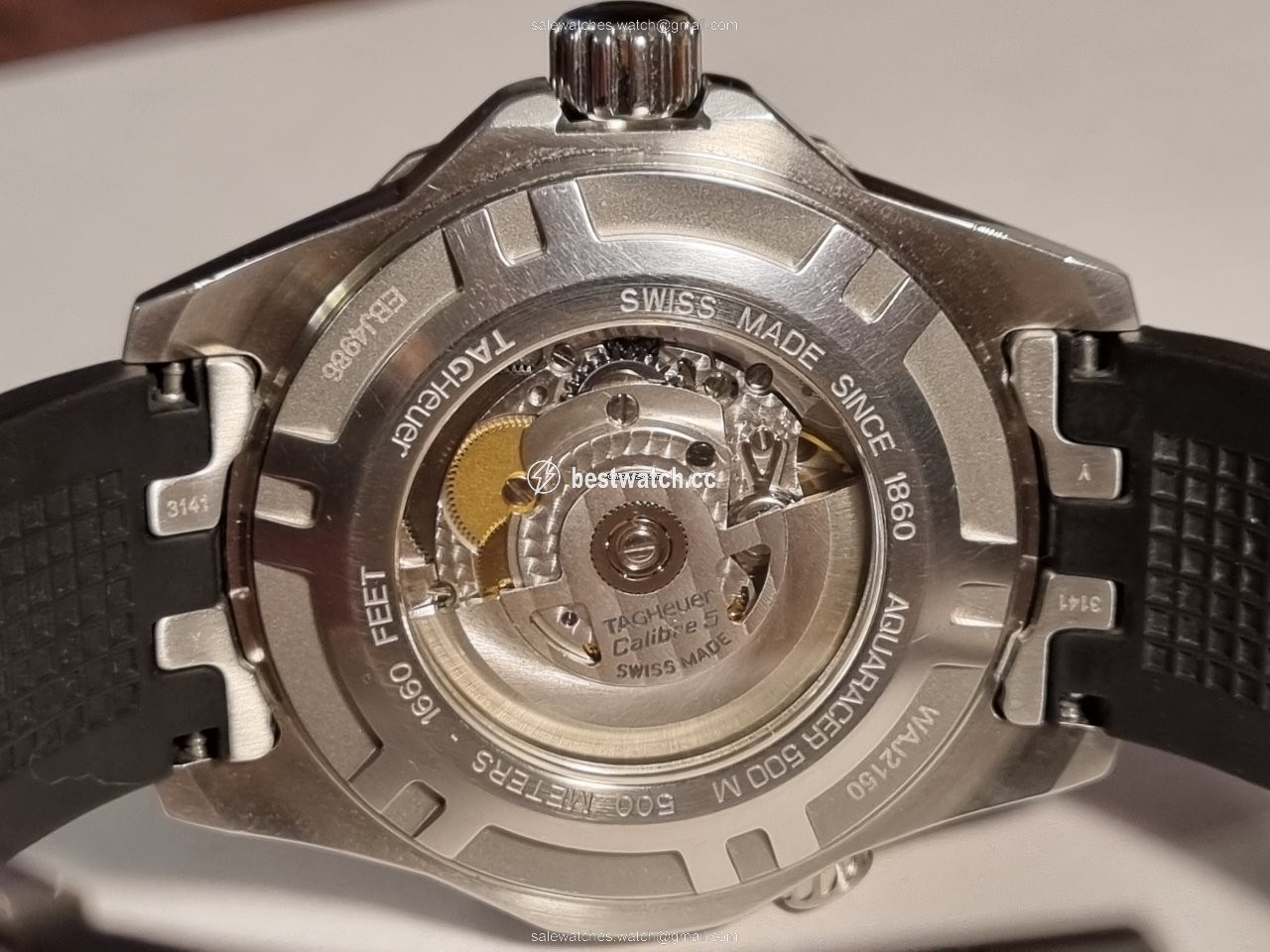 TAG Heuer Aquaracer 500M Mens watch Unisex Automatic Steel WAJ2150 3