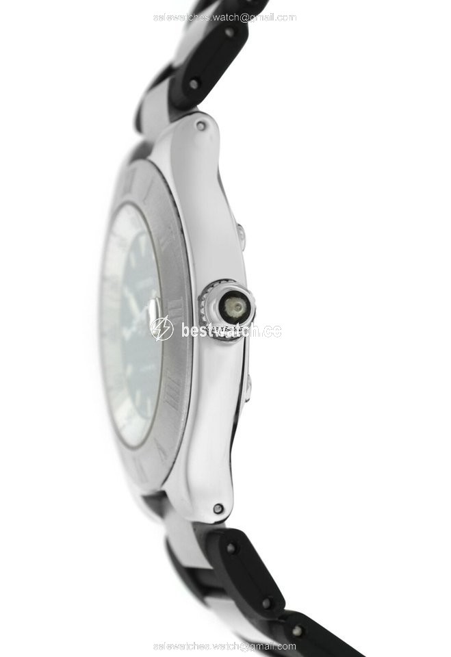 IMG_9086 Cartier 21 Must de Cartier Mens watch Unisex Automatic Steel 2427 3