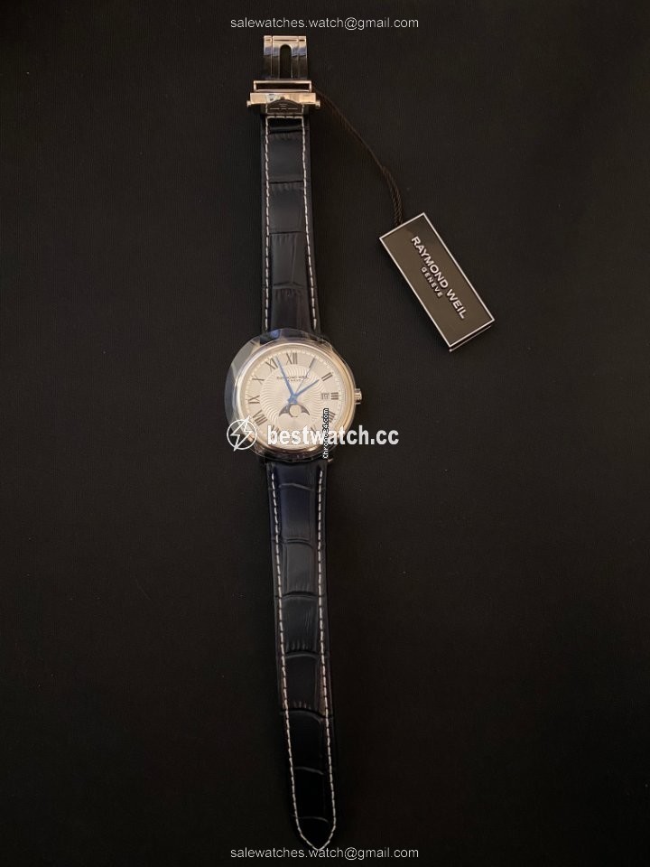 IMG_9086 Raymond Weil Maestro Mens watch Unisex Automatic Steel 2339-STK-00659 3