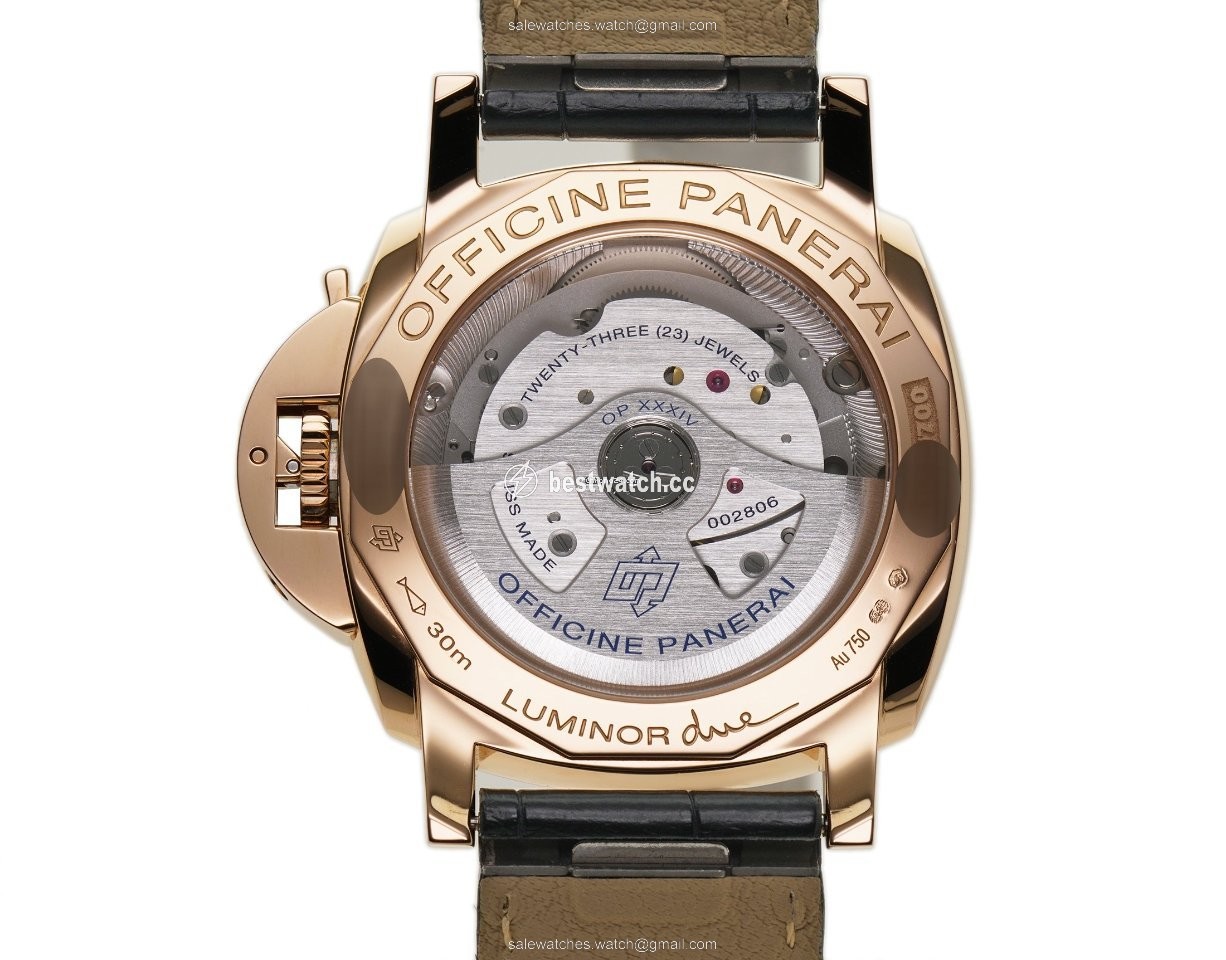 IMG_9086 Panerai Luminor Due Automatic Rose gold PAM 00756 3