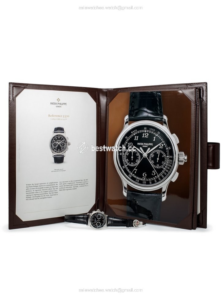 IMG_9086 Patek Philippe Grand Complications Mens watch Unisex Manual winding Platinum 5370P 3