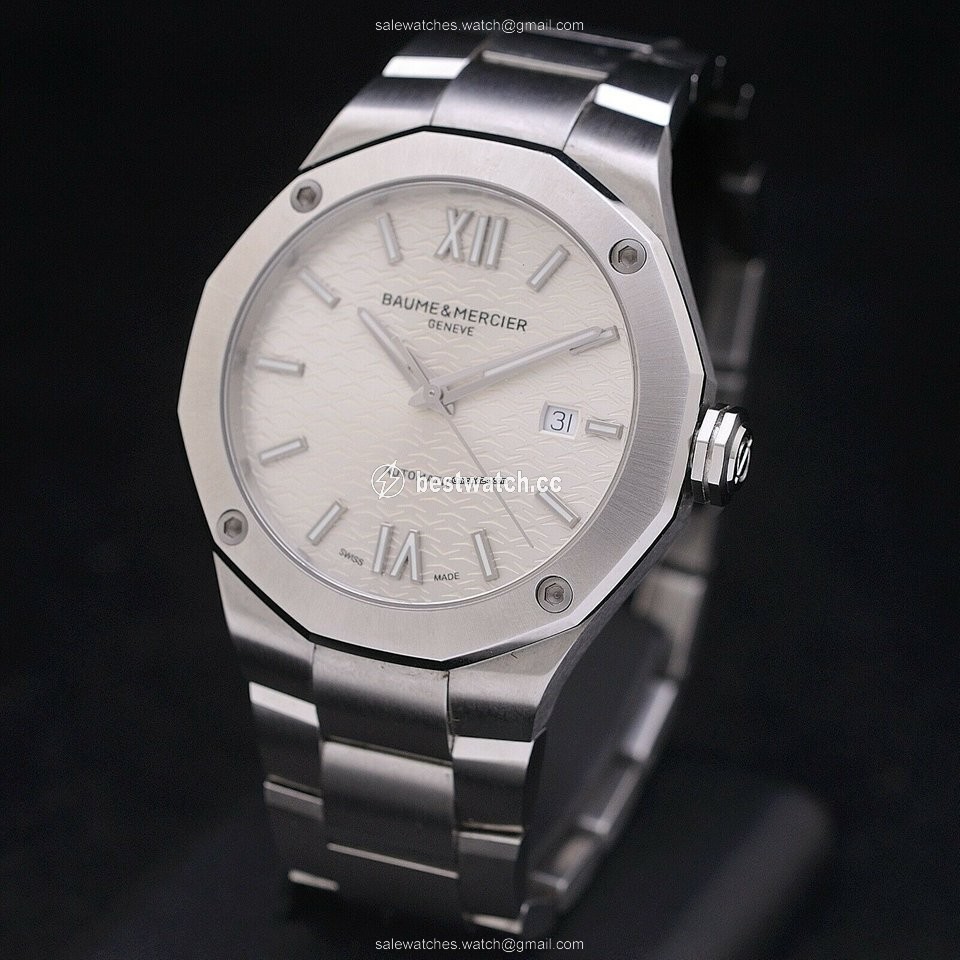 IMG_9086 Baume & Mercier Riviera Mens watch Unisex Automatic Steel MOA10622 3