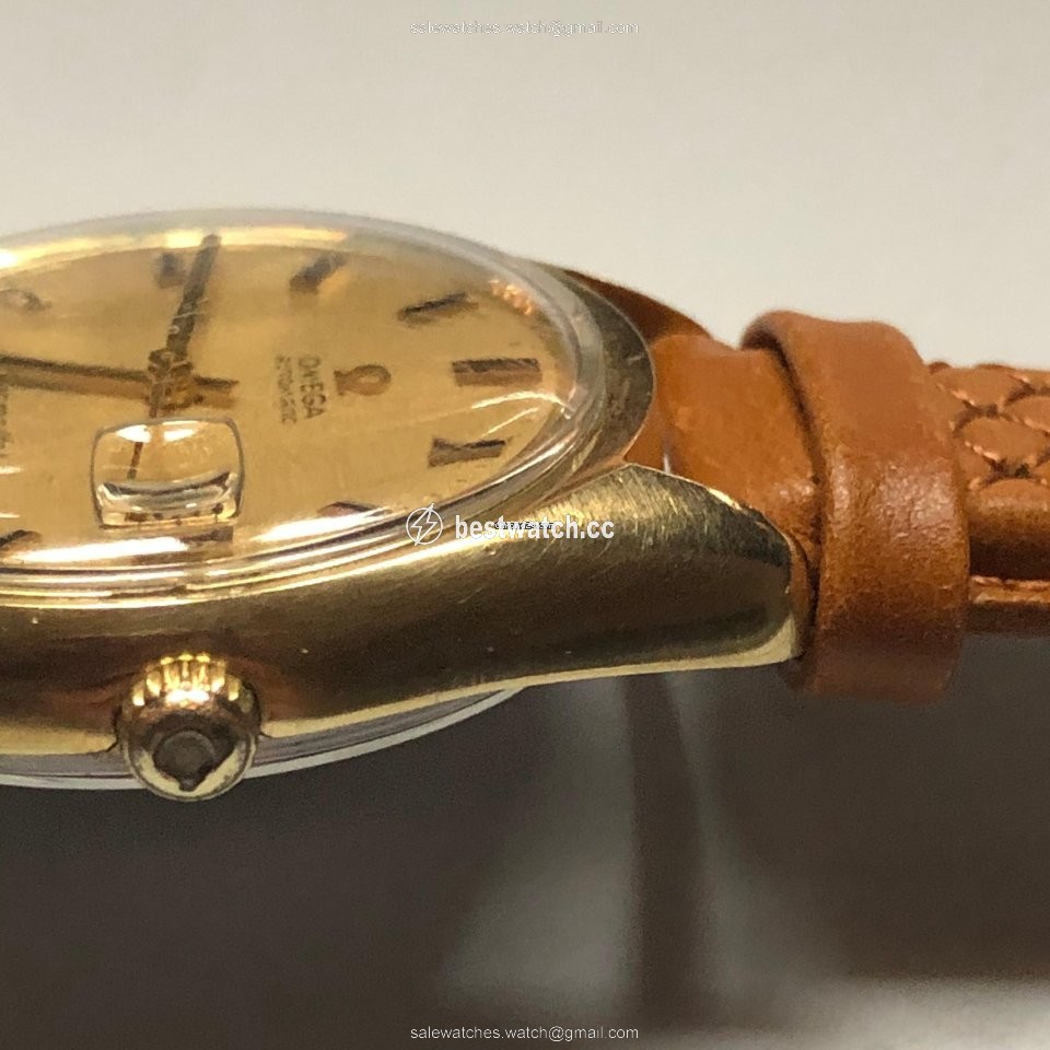 IMG_9086 Omega Seamaster Mens watch Unisex Automatic Gold Steel 166.067 3