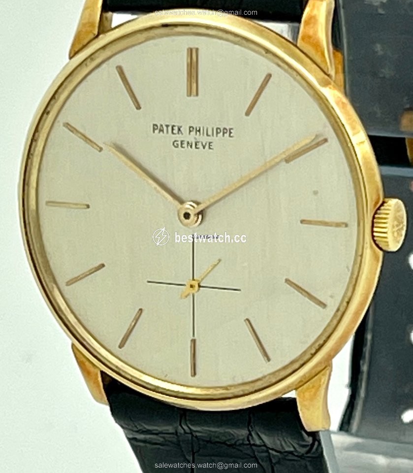 IMG_9086 Patek Philippe Calatrava Mens watch Unisex Manual winding Yellow gold 2573 2 3