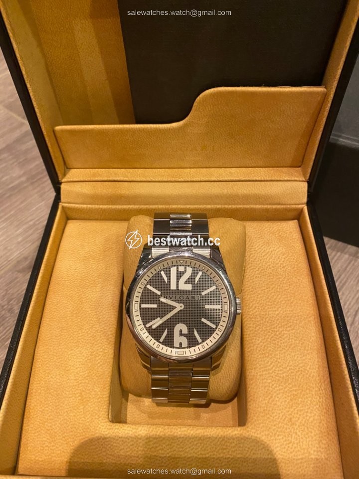 IMG_9086 Bulgari Solotempo Mens watch Unisex Quartz Steel ST42S 3