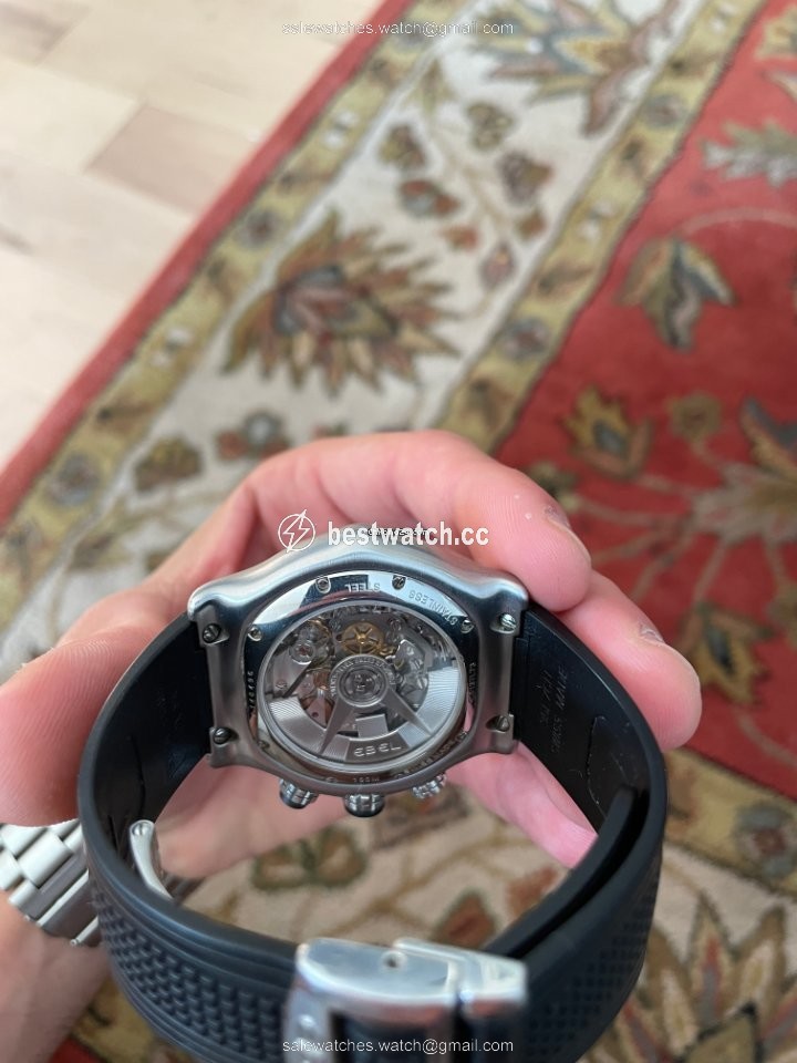 IMG_9086 Ebel 1911 BTR Mens watch Unisex Automatic Steel E9137L73 3